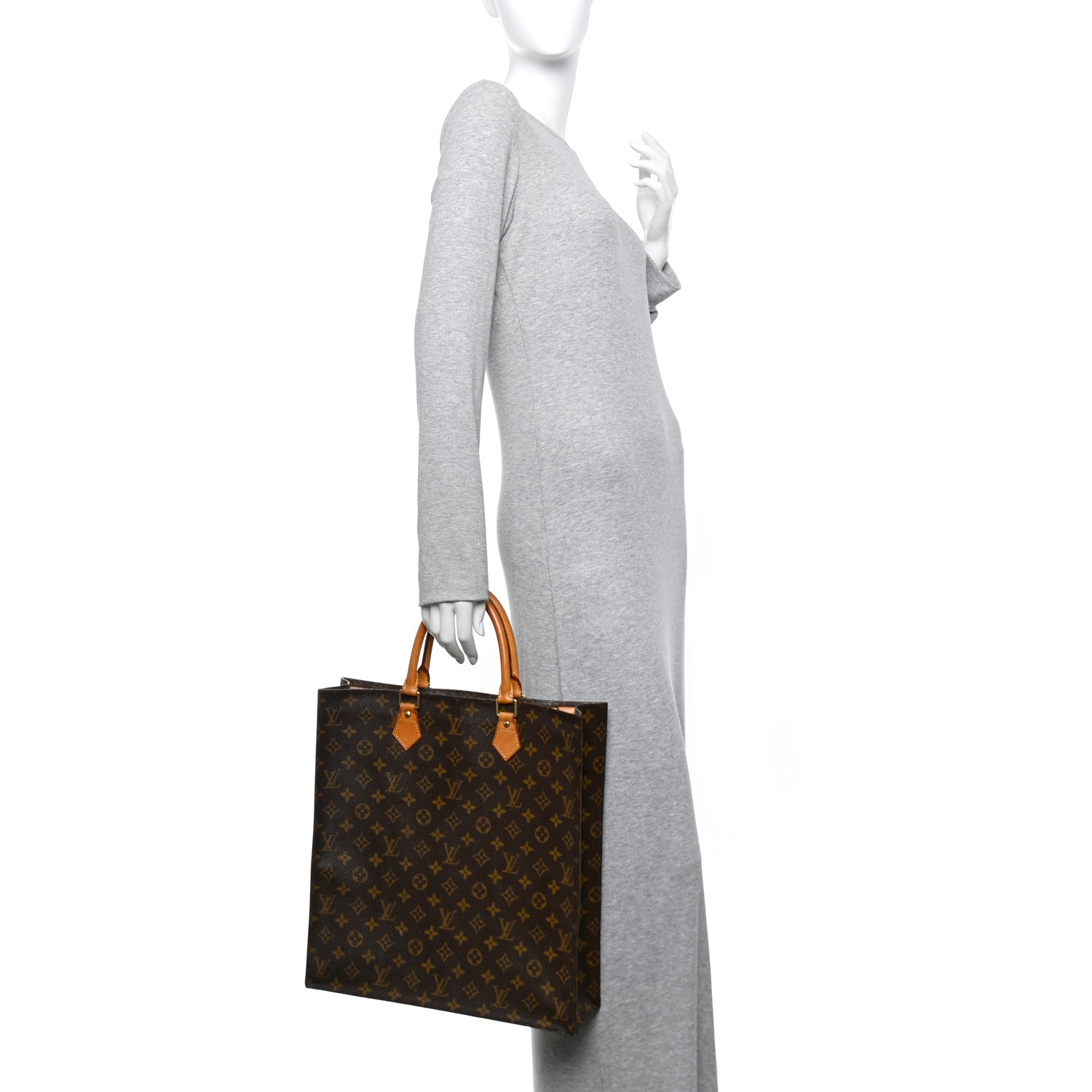Louis Vuitton Monogram Sac Plat 2 of 13