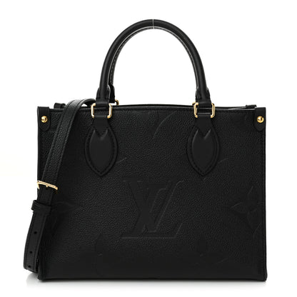 Louis Vuitton Empreinte Monogram Giant Onthego PM Black 1 of 12