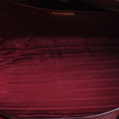 Prada Saffiano Lux Tote Fuoco 6 of 8