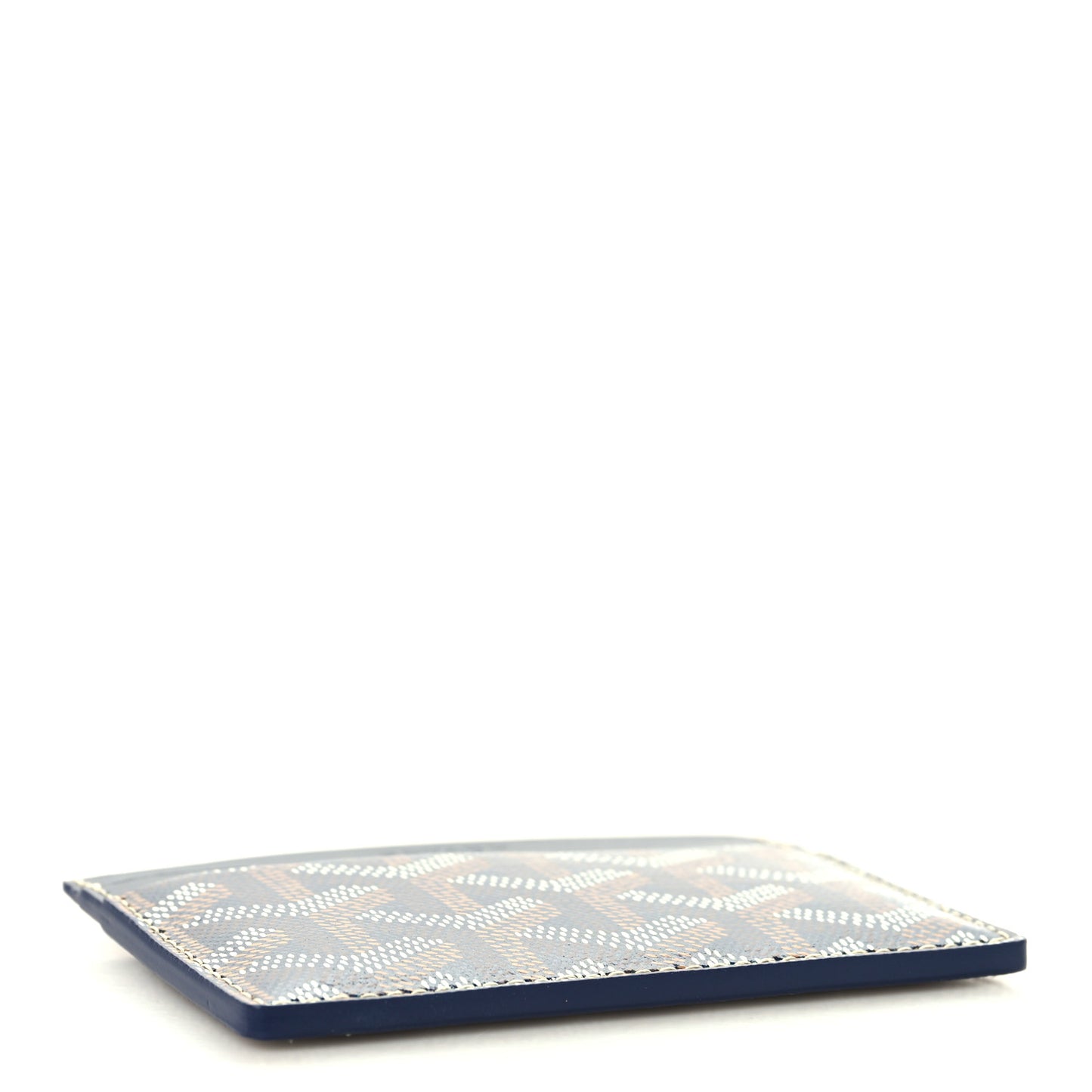 Goyardine Saint Sulpice Card Holder Navy