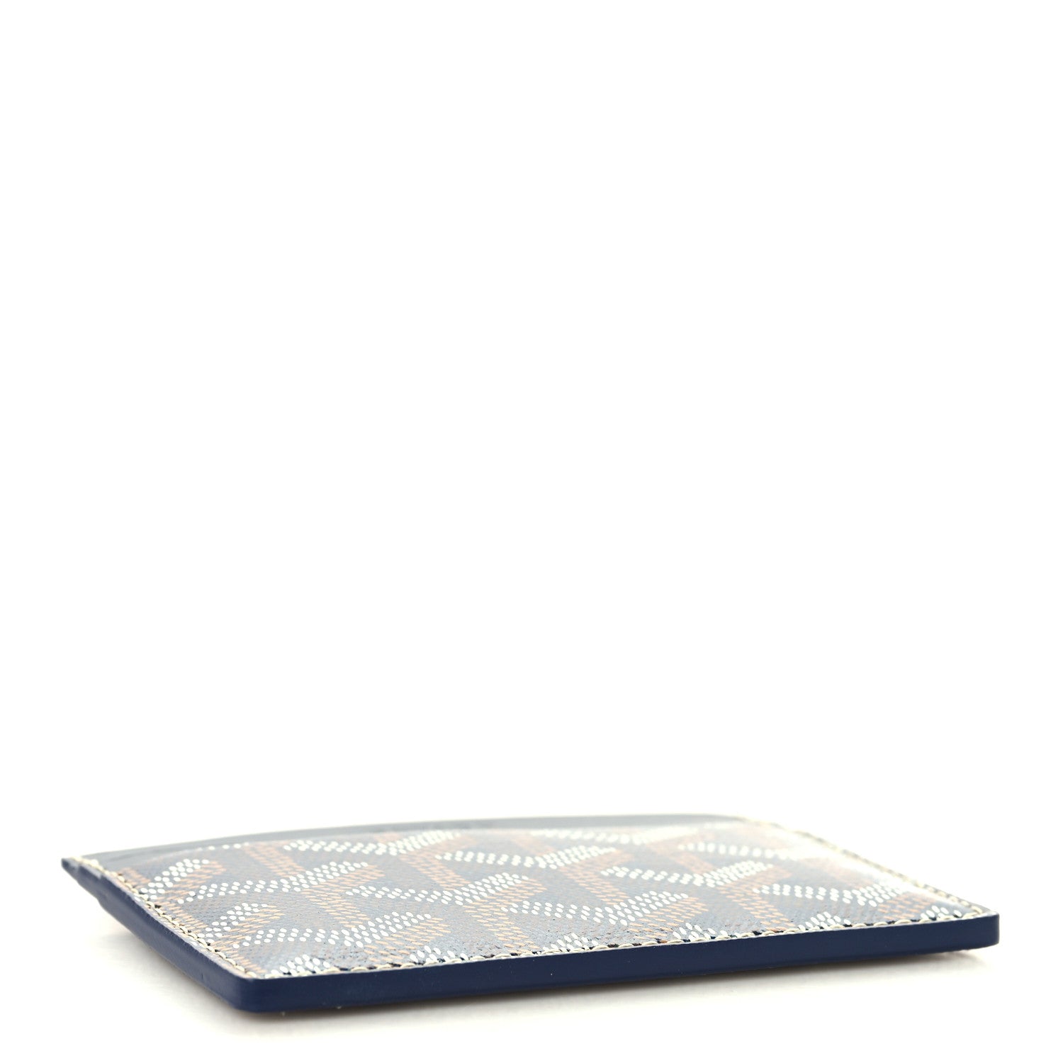 Goyard Goyardine Saint Sulpice Card Holder Navy 4 of 7