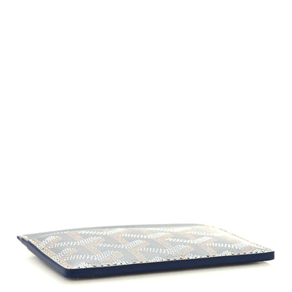 Goyard Goyardine Saint Sulpice Card Holder Navy 4 of 7