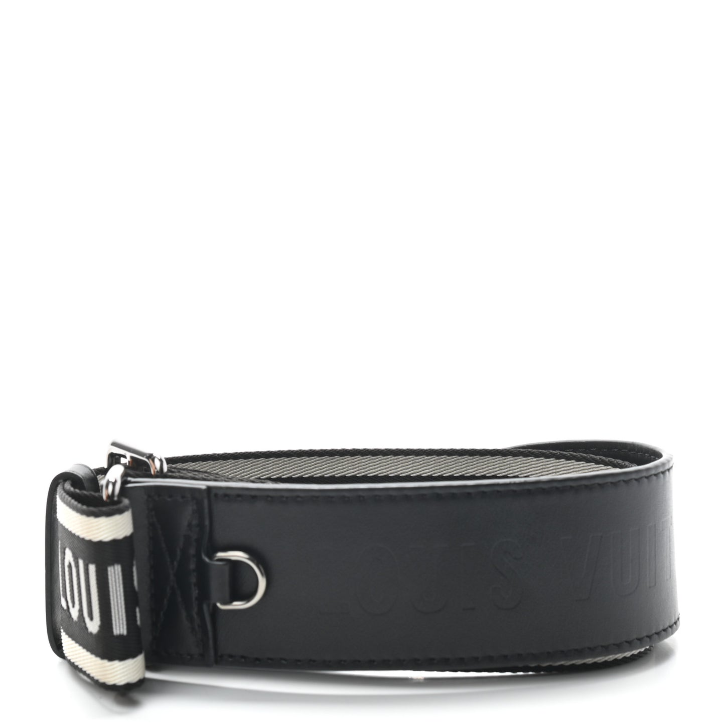 Monogram Multi Pochette Accessories Shoulder Strap Black Ivory