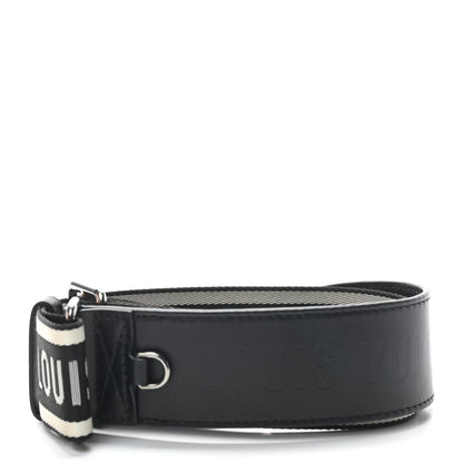 Louis Vuitton Monogram Multi Pochette Accessories Shoulder Strap Black Ivory 2 of 5