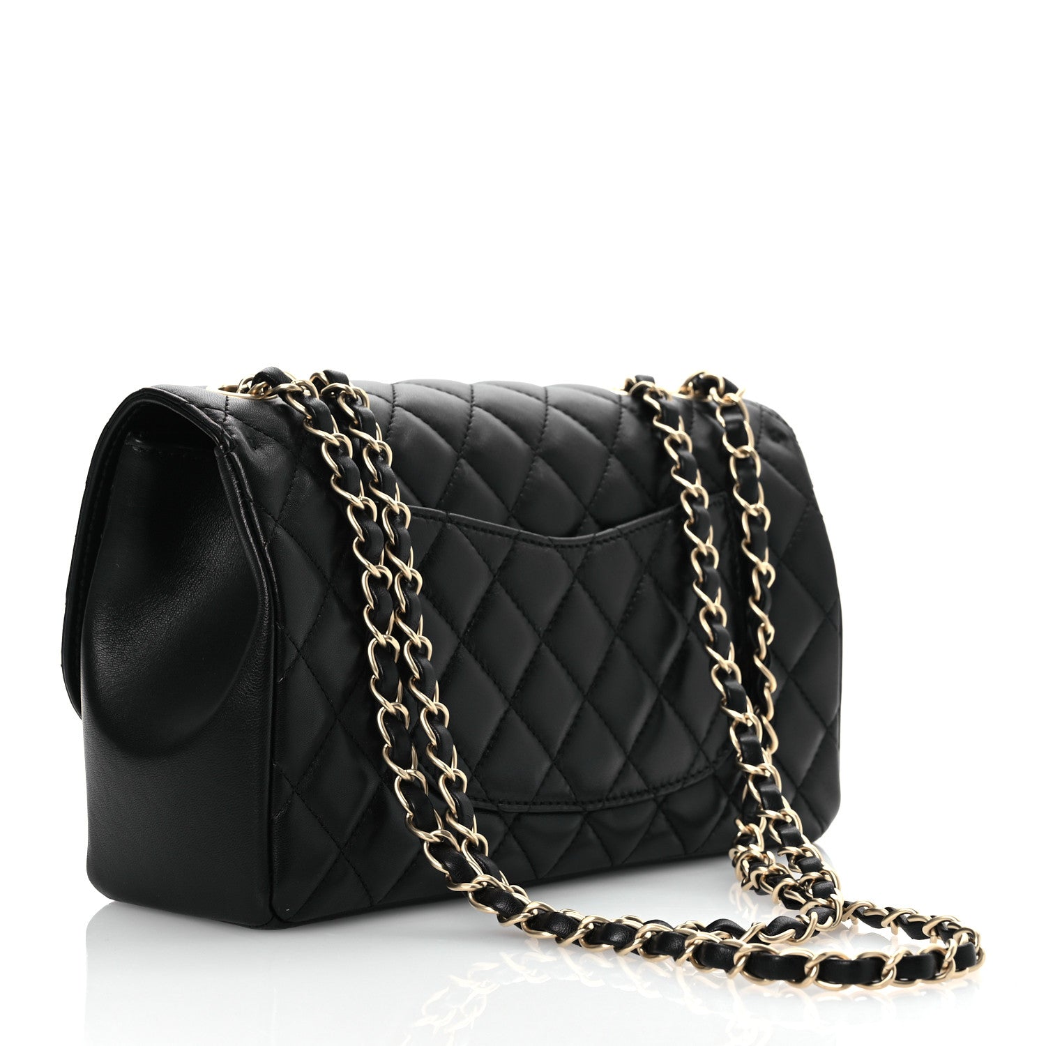 Chanel Lambskin Quilted Medium Mademoiselle Chic Flap Black 3 of 13