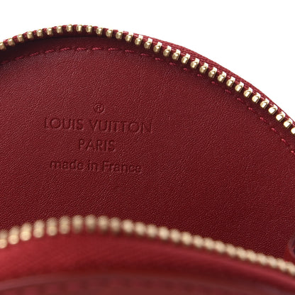 Louis Vuitton Vernis Animania Lapin Bunny Round Coin Purse Pomme D'Amour 7 of 8