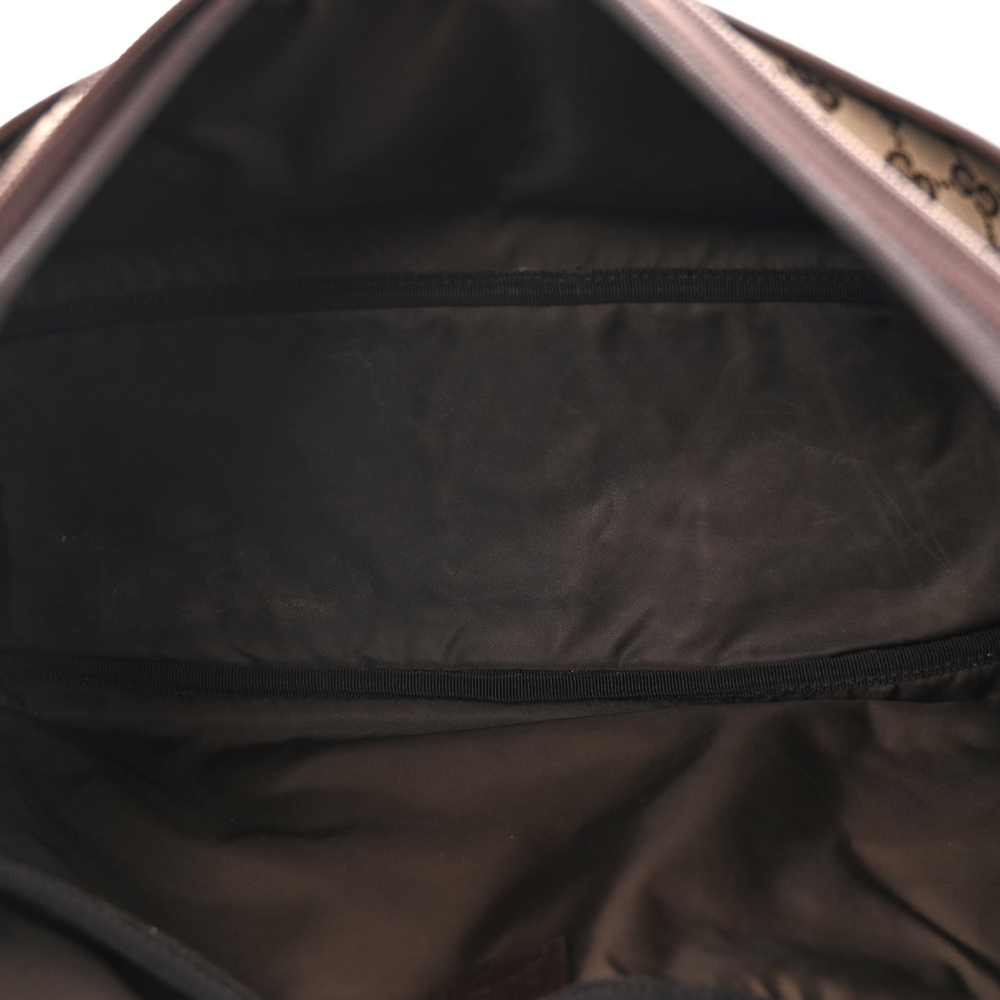 Monogram Natural Pigskin Large Diaper Bag Beige Ebony Cocoa Dark Chocolate