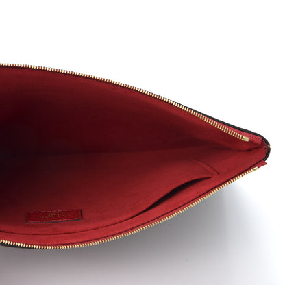 Louis Vuitton Damier Ebene Daily Pouch Coquelicot 4 of 8