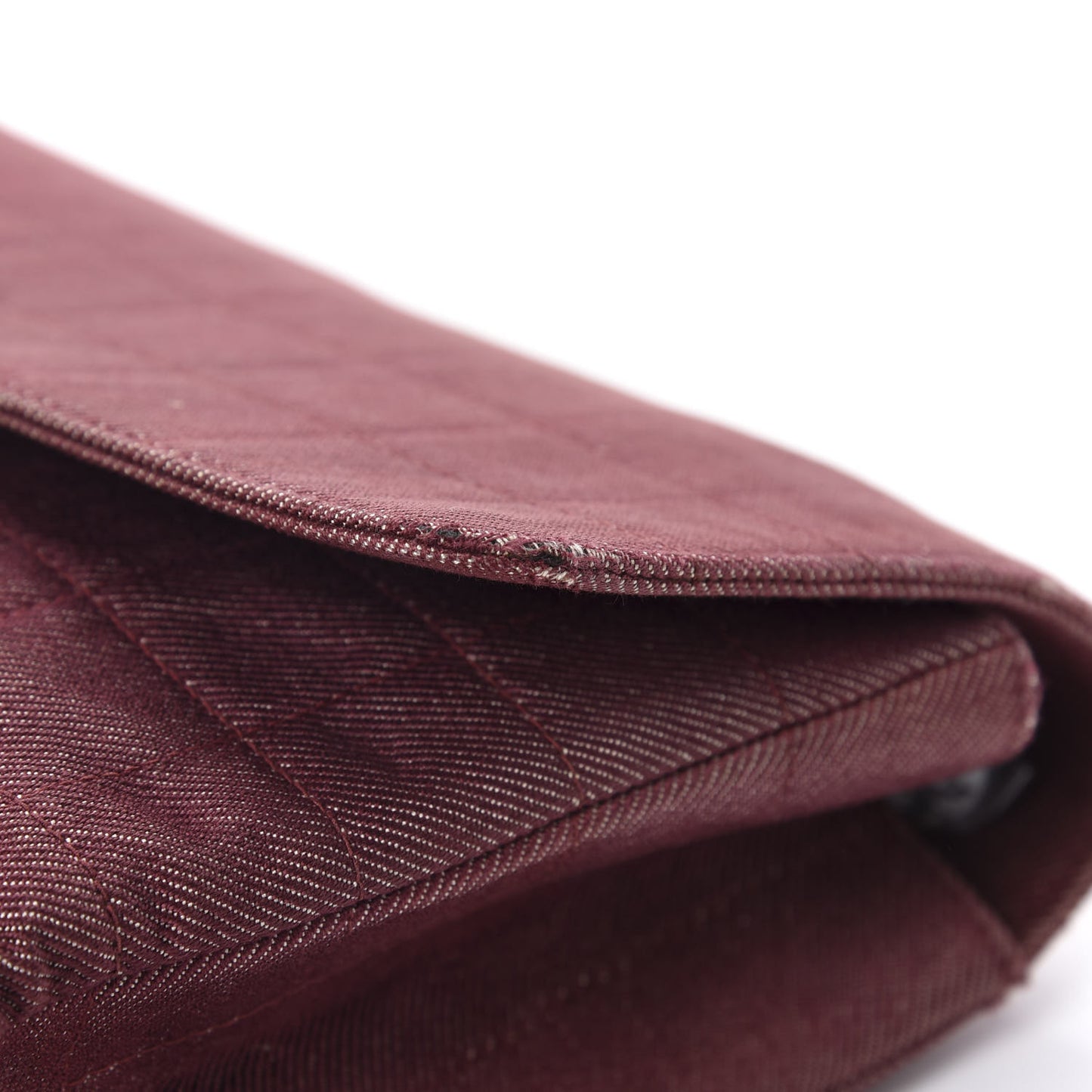Canvas Chocolate Bar Reissue Single Flap Dark Red