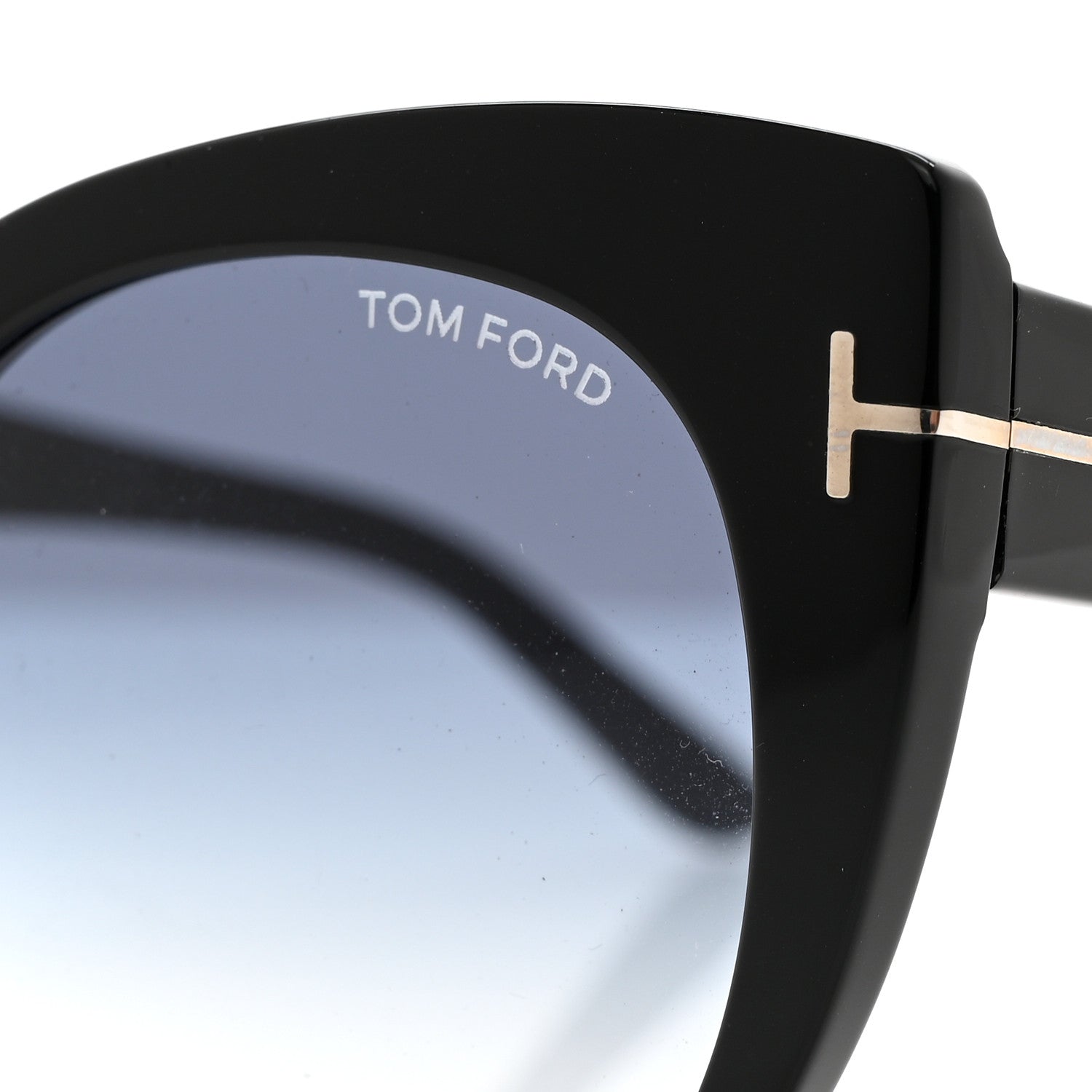 Tom Ford Samantha Cat Eye Sunglasses TF553 Black 7 of 9