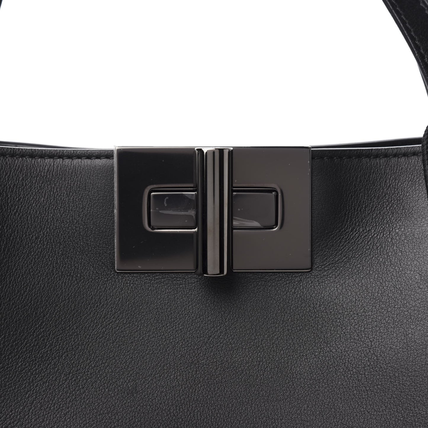 Calfskin Natalia Tote Black