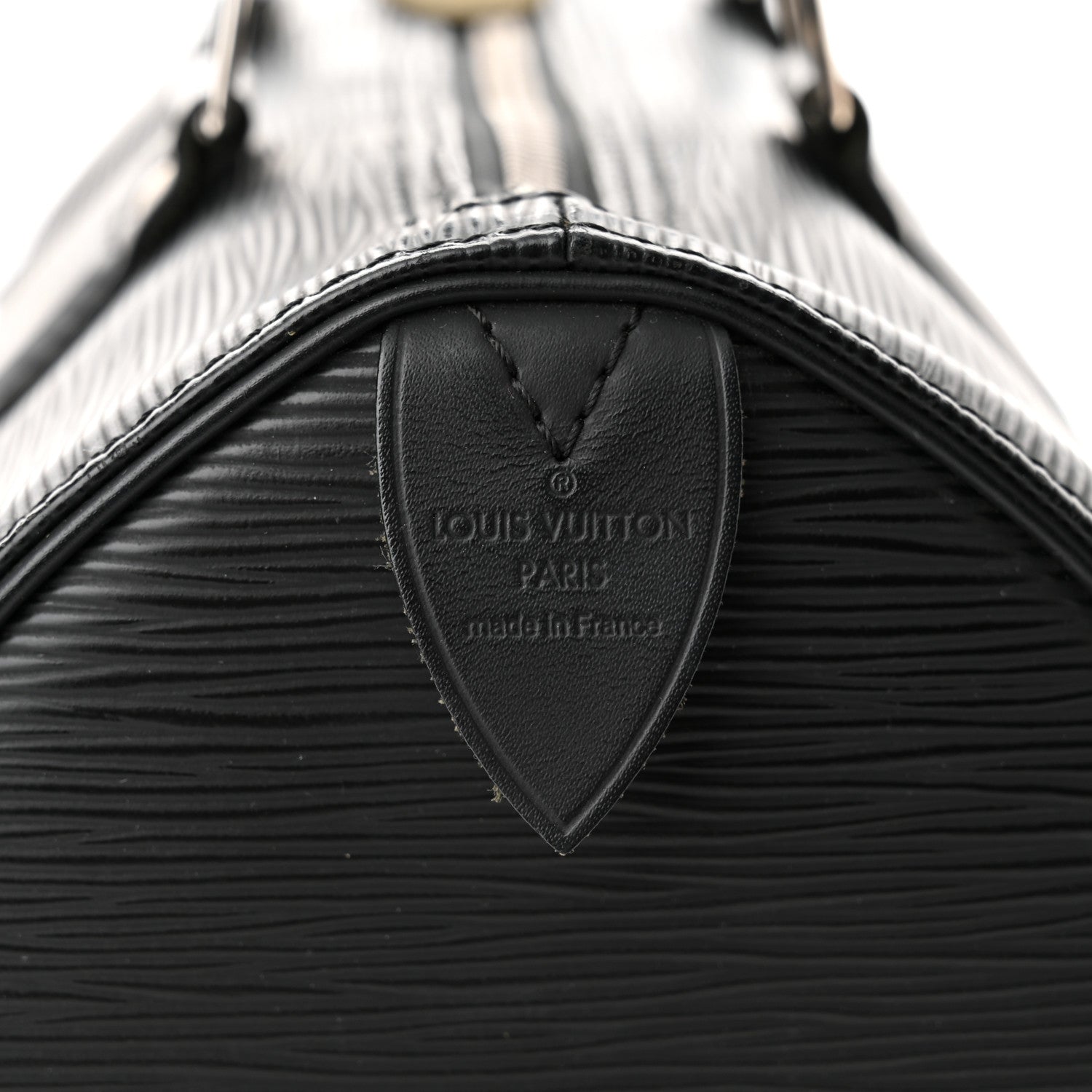 Louis Vuitton Epi Speedy 25 Black 6 of 10