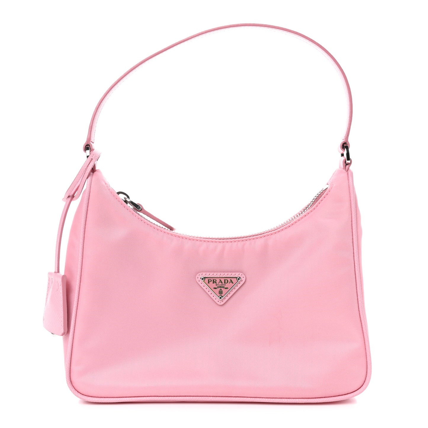 Re-Nylon Saffiano Mini Re-Edition 2005 Bag Rosa