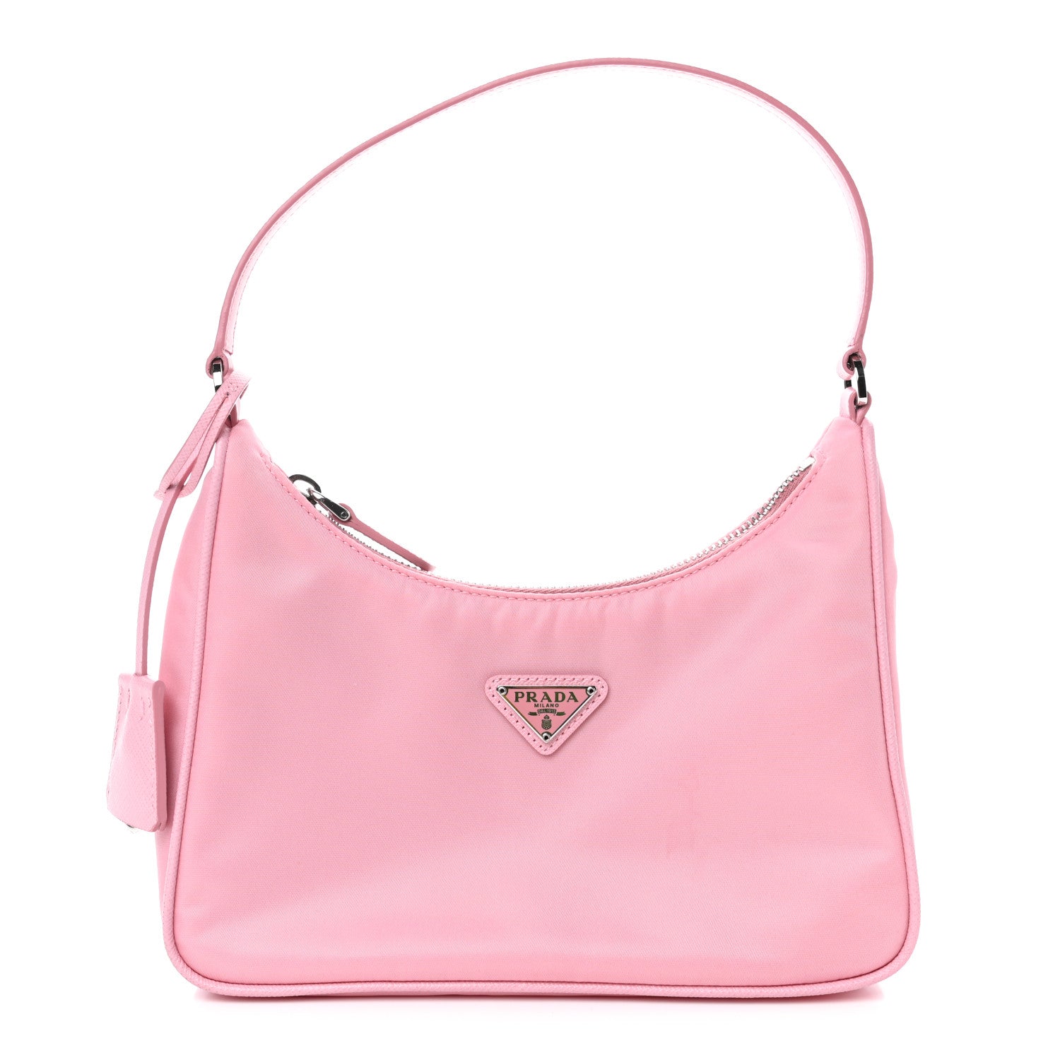 Prada Re-Nylon Saffiano Mini Re-Edition 2005 Bag Rosa 1 of 4