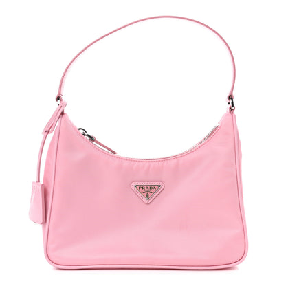 Prada Re-Nylon Saffiano Mini Re-Edition 2005 Bag Rosa 1 of 4