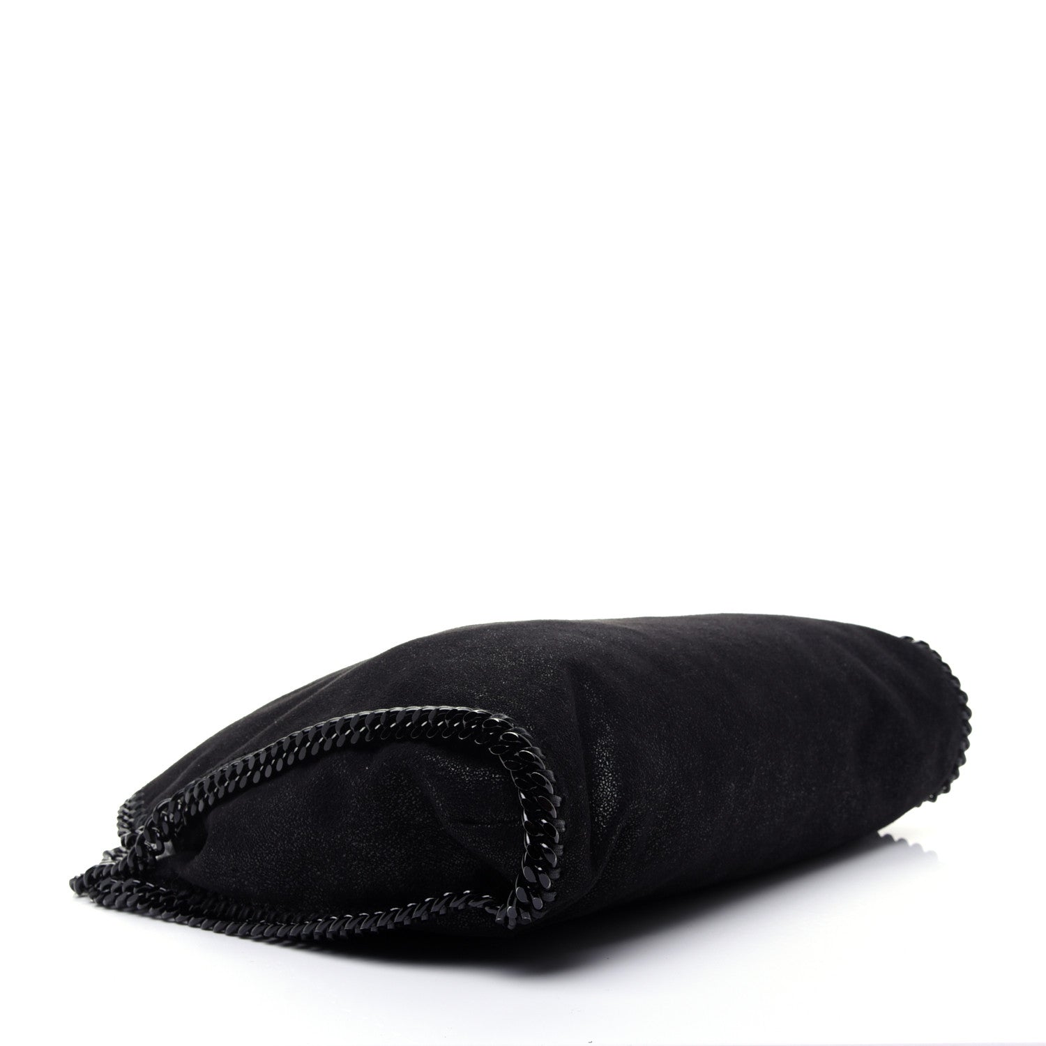 Stella McCartney Shaggy Deer Falabella Fold Over Tote Black 5 of 12