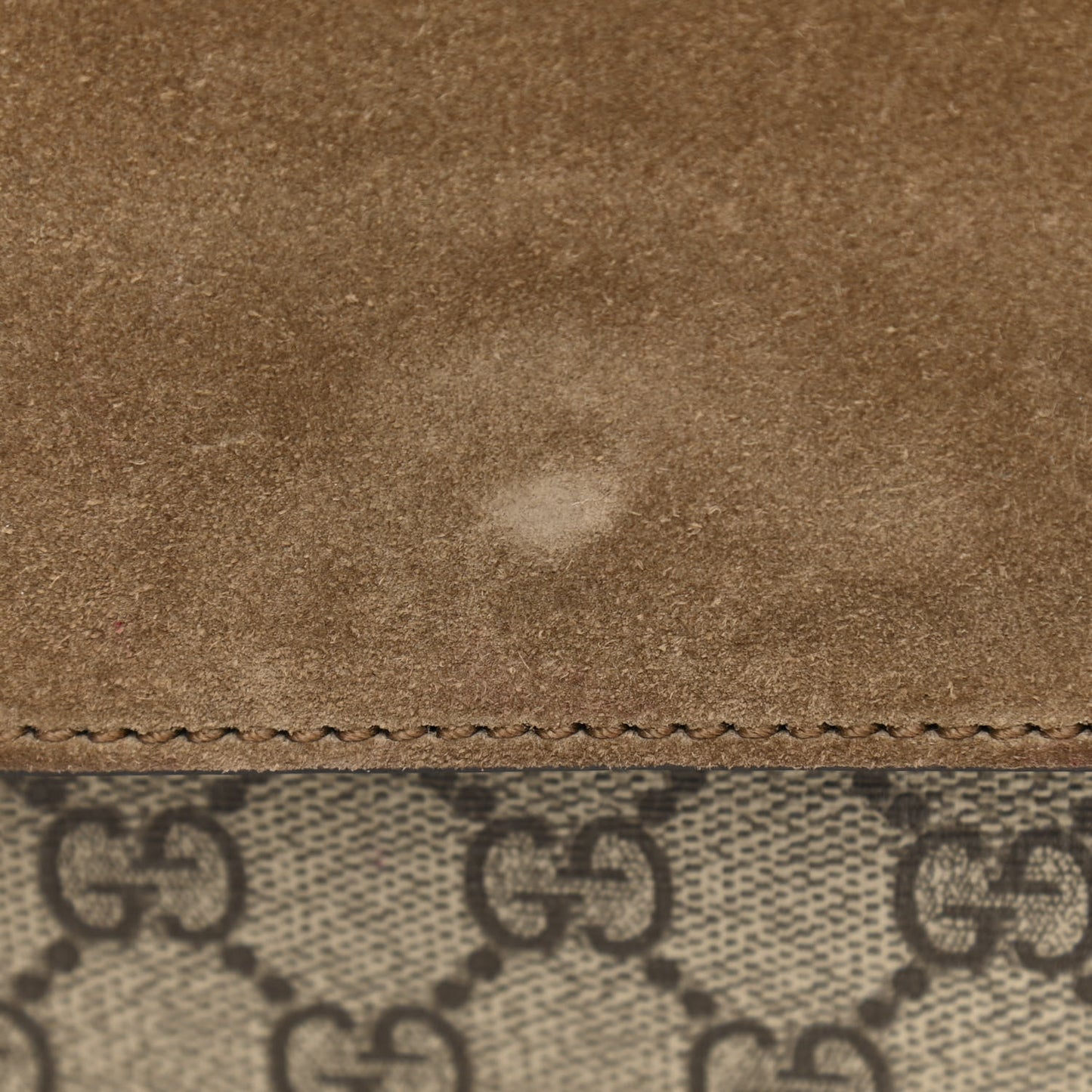 GG Supreme Monogram Mini Dionysus Shoulder Bag Taupe