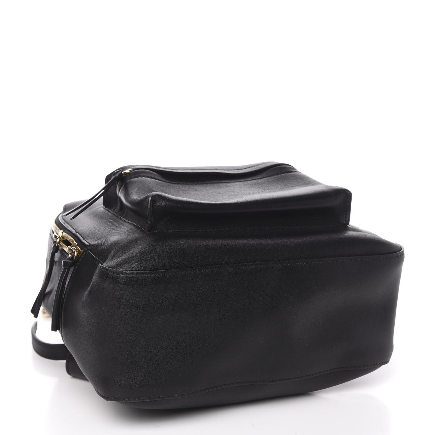 Calfskin Palazzo Medusa Backpack Black