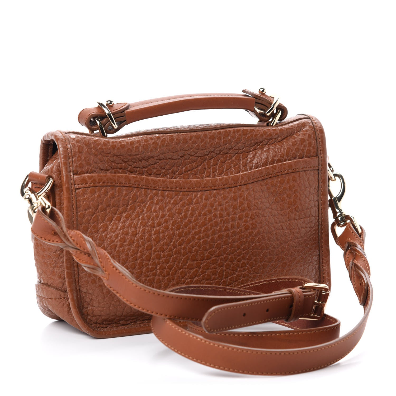 Mulberry Shrunken Calfskin Small Bryn Oak 3 of 11