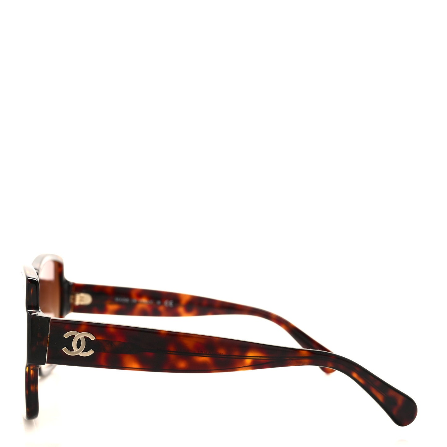 Acetate Square CC Sunglasses 5385 Tortoise