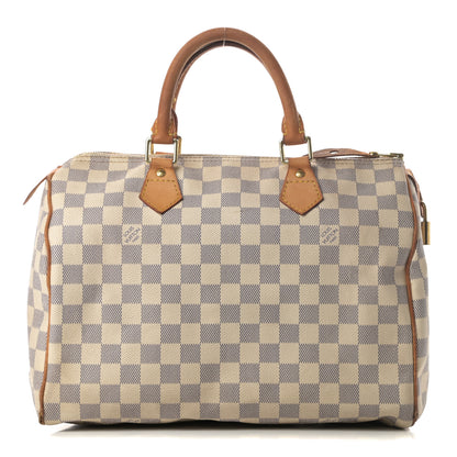 Louis Vuitton Damier Azur Speedy 30 1 of 19