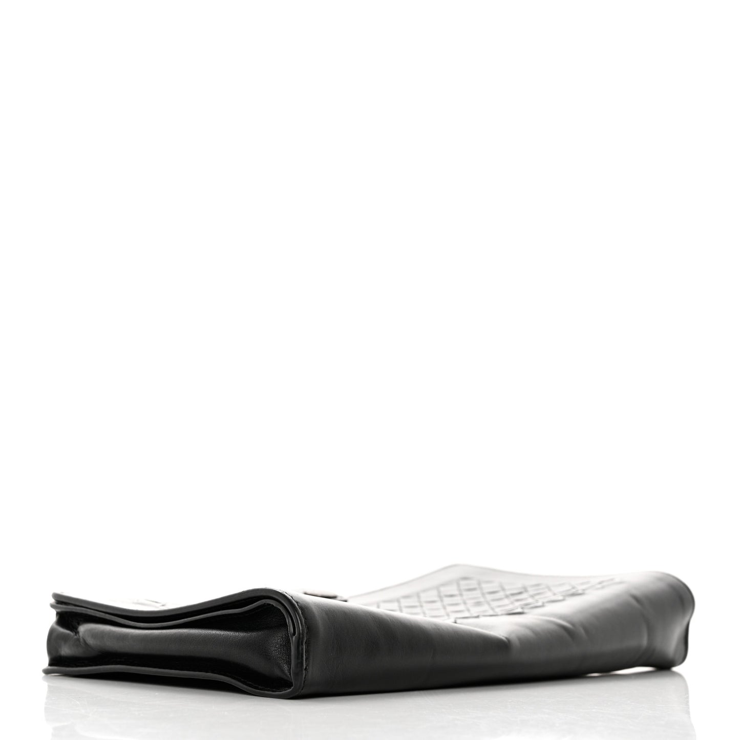 Nappa Intrecciato Multi-functional Case Wristlet Black