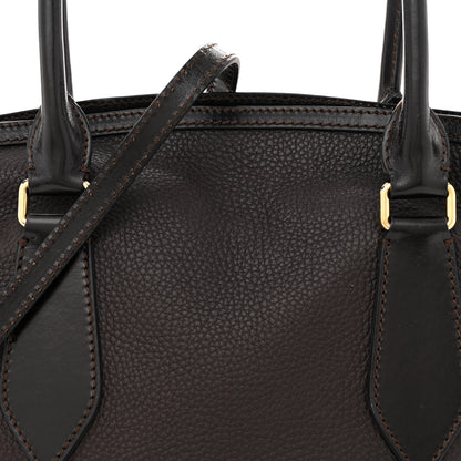 Burberry London Grainy Calfskin Medium Baynard Tote Brown 10 of 16