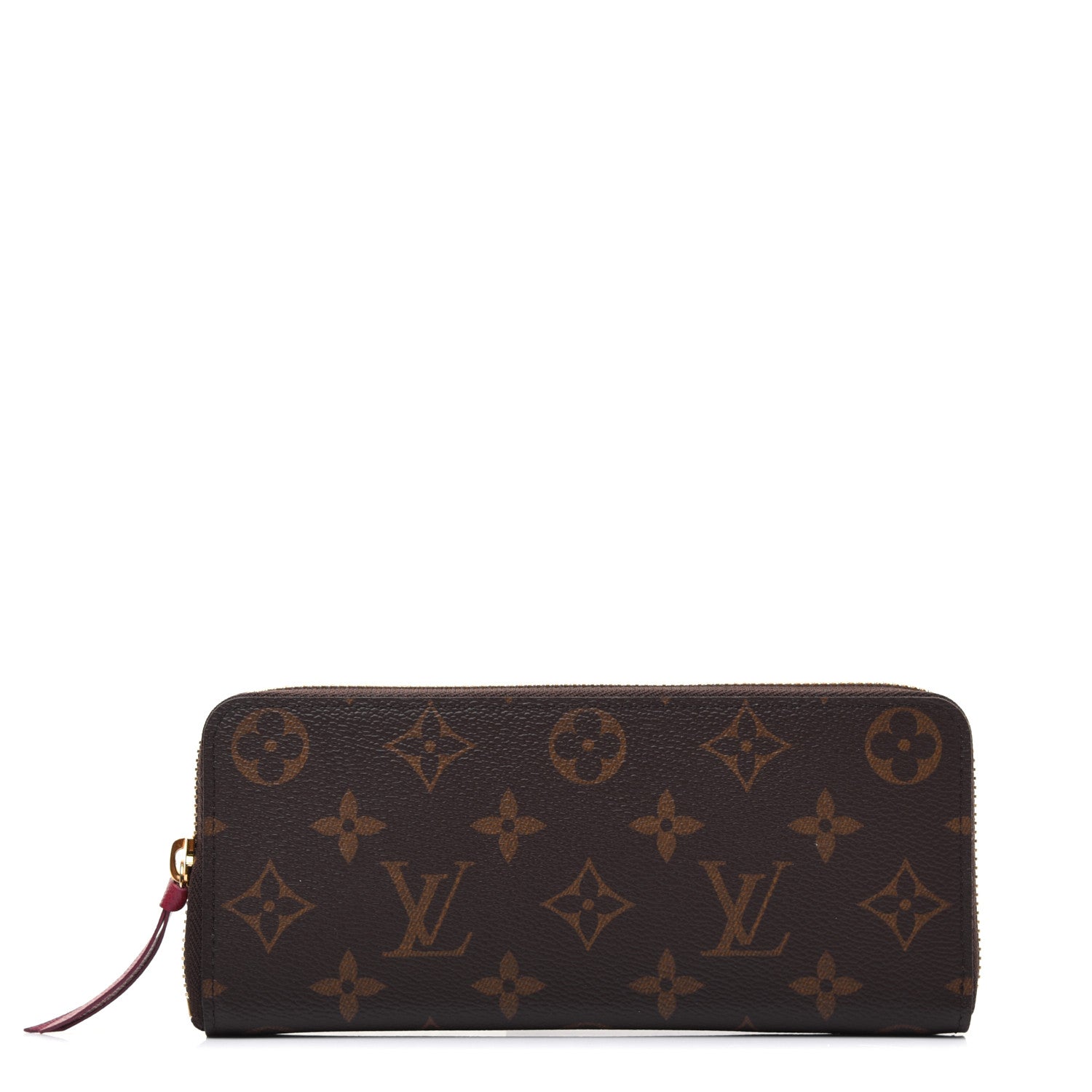 Louis Vuitton Monogram Clemence Wallet Fuchsia 1 of 14
