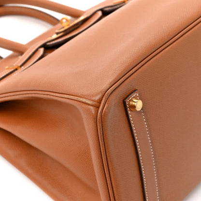 Hermes Courchevel Birkin 35 Gold 10 of 21