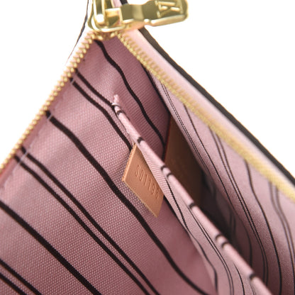 Louis Vuitton Monogram Neverfull MM GM Pochette Rose Ballerine 7 of 7