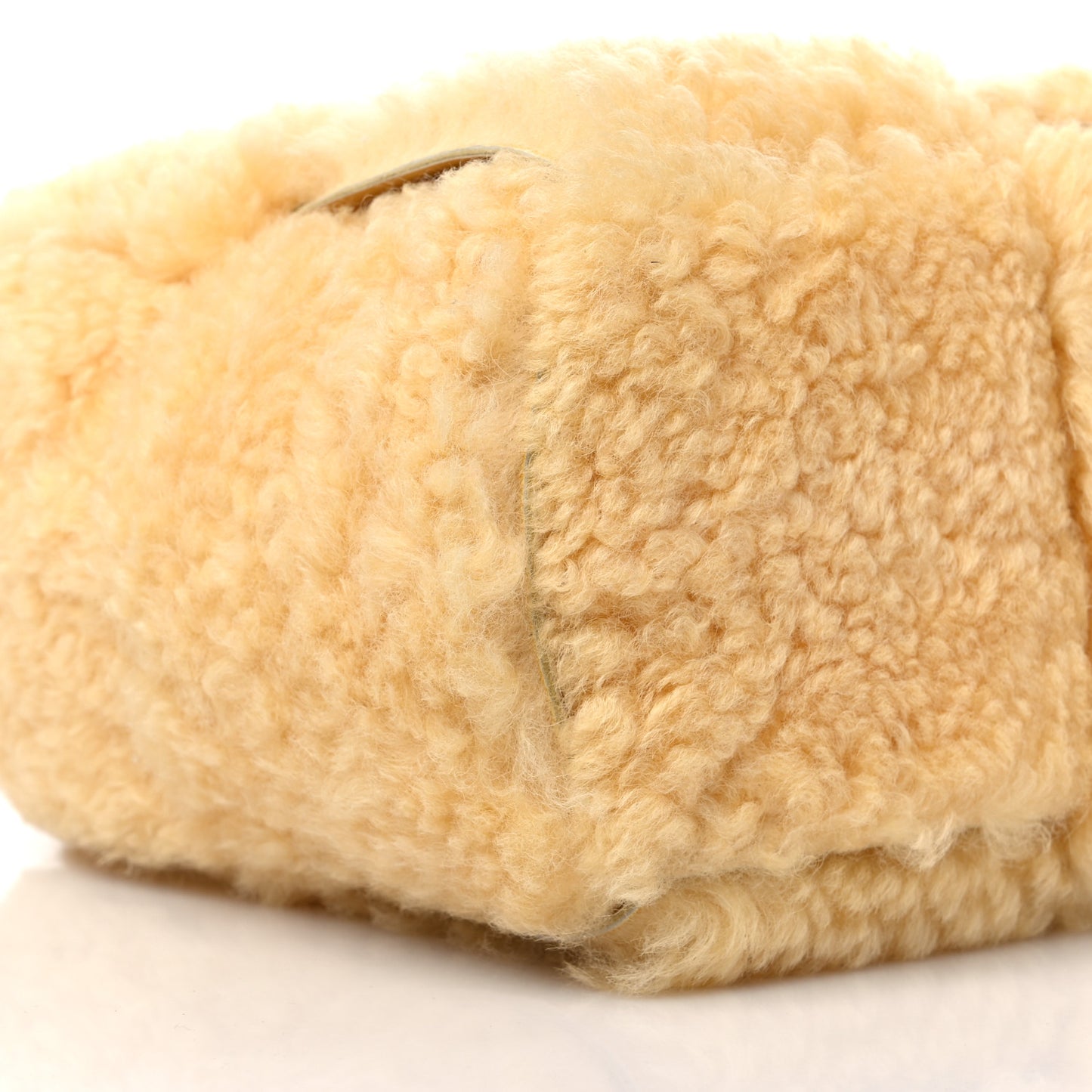 Shearling Small Intrecciato Arco Tote Teddy