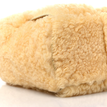 Bottega Veneta Shearling Small Intrecciato Arco Tote Teddy 8 of 9