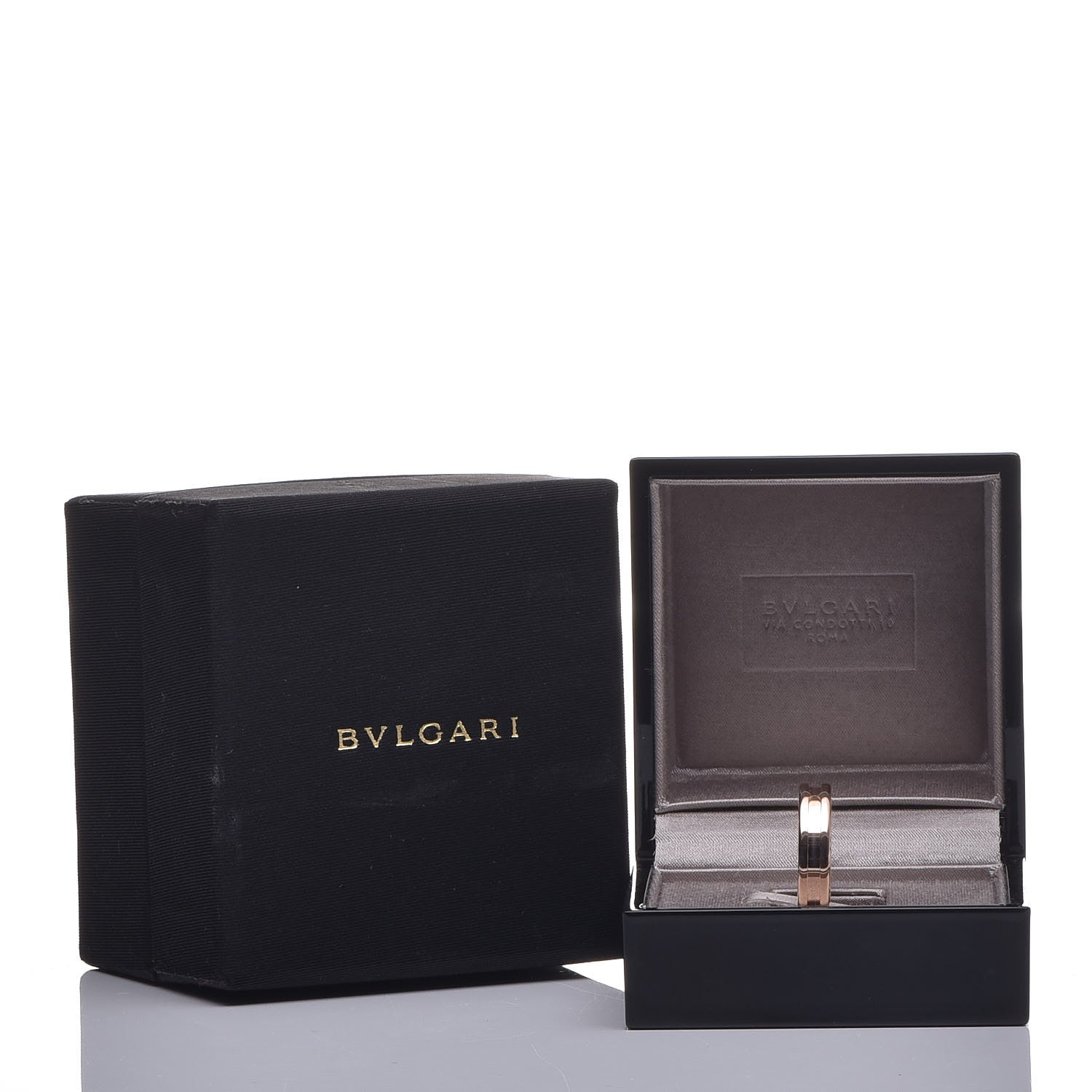 Bulgari 18K Rose Gold B.Zero1 Ring 54 6.75 9 of 9