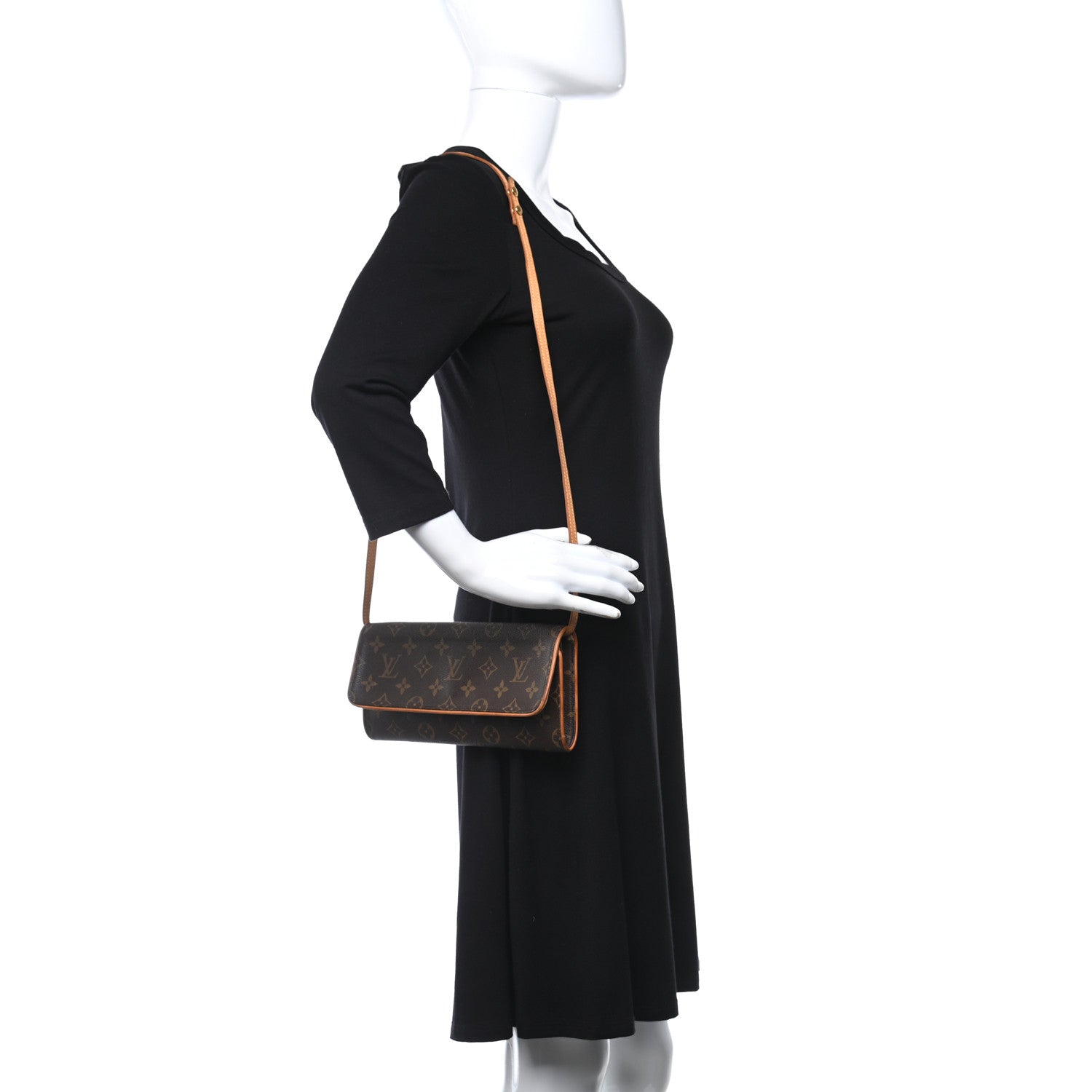 Louis Vuitton Monogram Pochette Twin GM 2 of 8