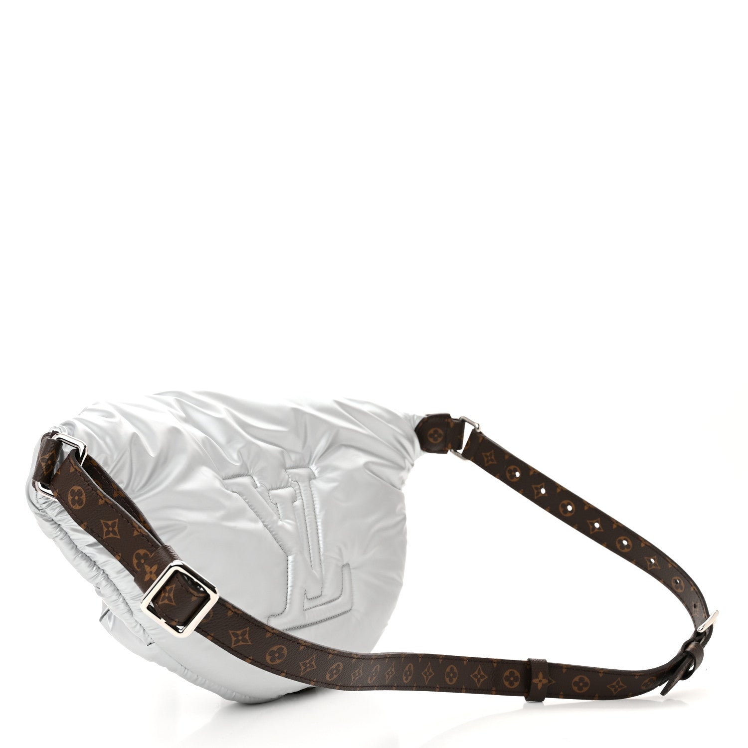 Louis Vuitton Econyl Monogram Pillow BumBag Silver 3 of 9