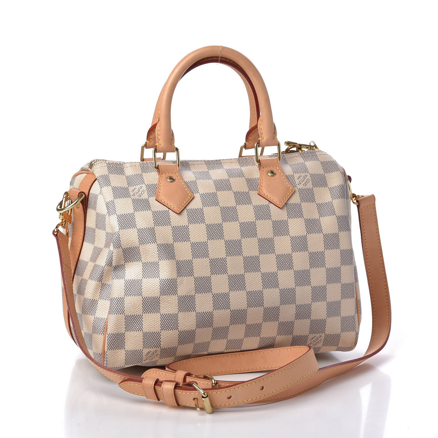 Louis Vuitton Damier Azur Speedy Bandouliere 25 3 of 10