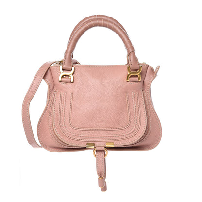 Chloe Calfskin Mini Marcie Satchel Anemone Pink 1 of 10