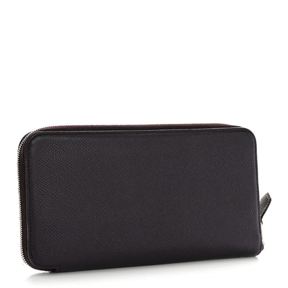 Hermes Epsom Silk'In Wallet Raisin 3 of 11