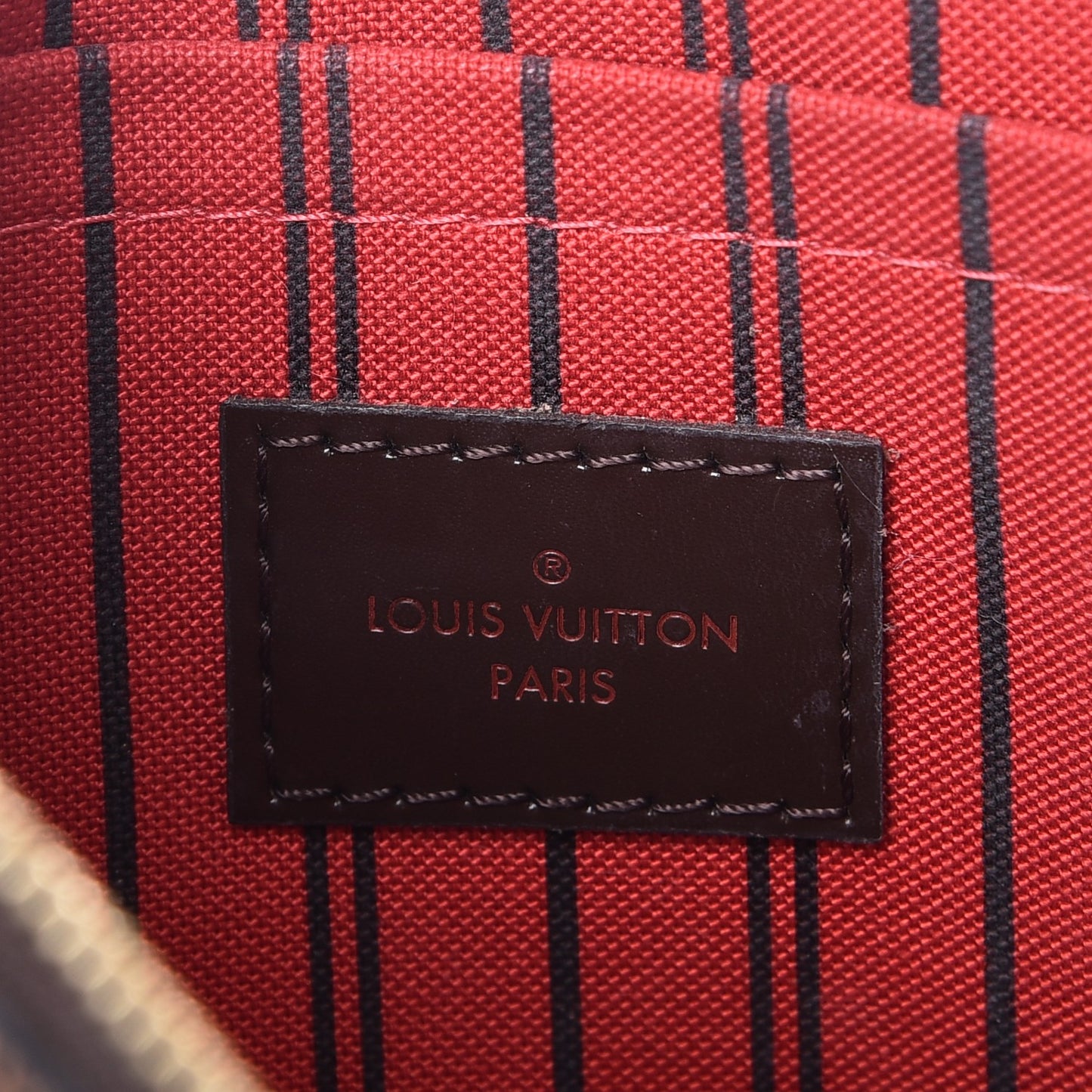 Damier Ebene Neverfull MM GM Pochette