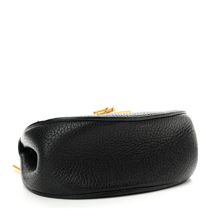 Chloe Grained Lambskin Nano Drew Shoulder Bag Black 4 of 10