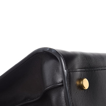 Saint Laurent Calfskin Small Sac De Jour Black 12 of 14