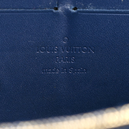 Louis Vuitton Vernis Zippy Wallet Grand Blue 6 of 19
