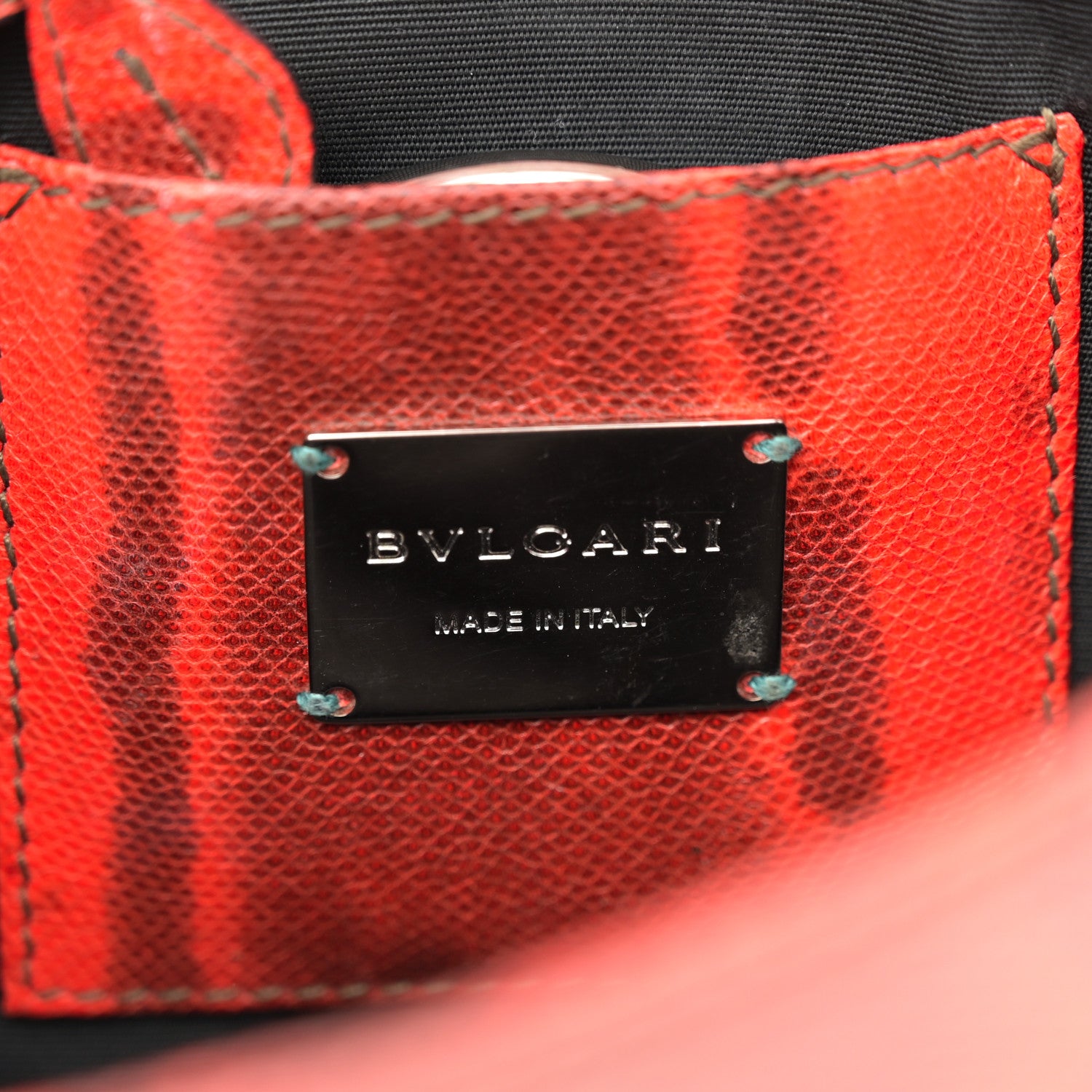 Bulgari Karung Serpenti Forever Small Shoulder Bag Red 6 of 11