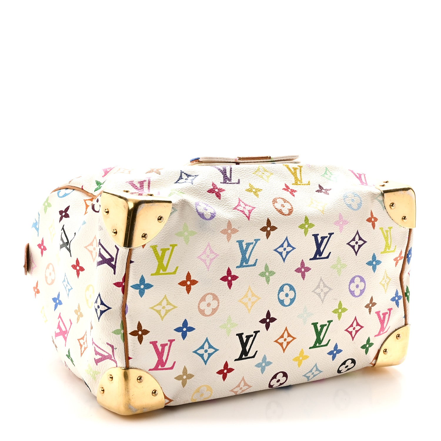 Louis Vuitton Monogram Multicolor Speedy 30 White 4 of 11