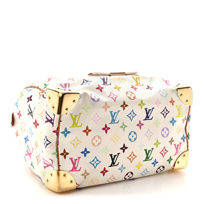 Louis Vuitton Monogram Multicolor Speedy 30 White 4 of 11