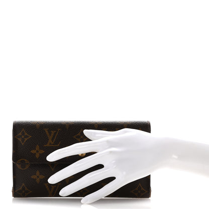 Louis Vuitton Monogram Sarah Wallet 2 of 17