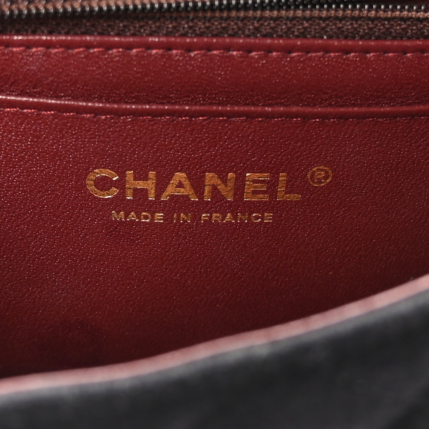 Chanel Felt Quilted Paris-Hamburg Charms Mini Rectangular Flap Dark Navy 6 of 9