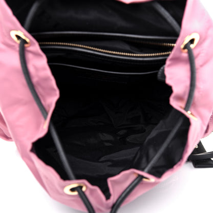 Burberry Nylon Medium Rucksack Backpack Mauve Pink 4 of 13