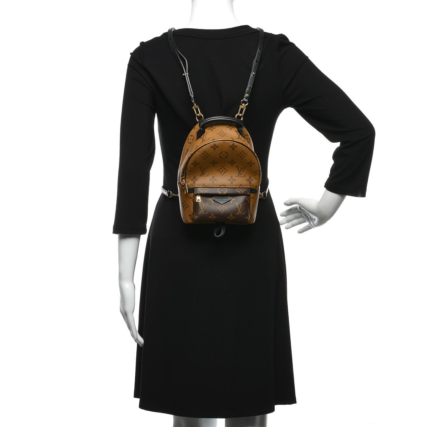 Louis Vuitton Reverse Monogram Palm Springs Backpack Mini 2 of 14
