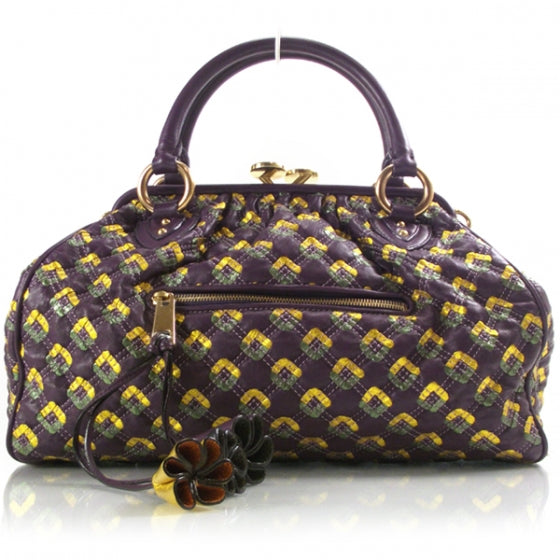 Leather Quilted Robert Leslie Stam